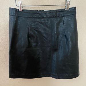 Princess Polly pleather skirt